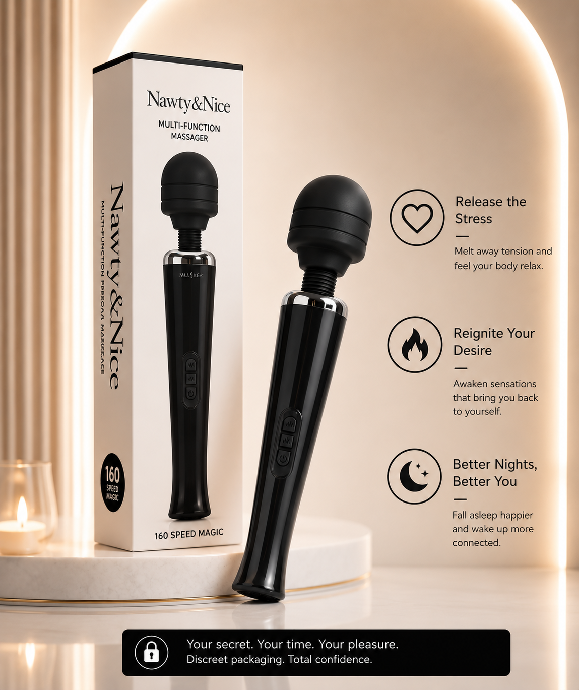 Naughty&Nice™ Women Magic Vibrator