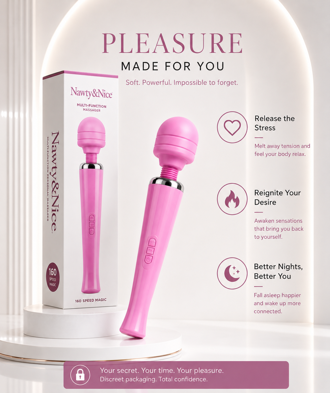 Naughty&Nice™ Women Magic Vibrator
